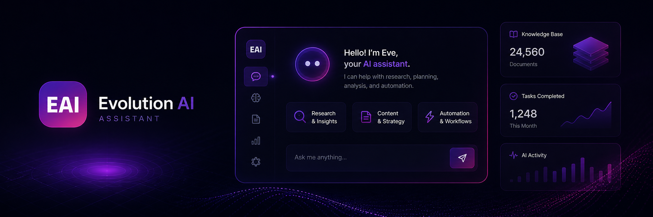 Eve AI Assistant interface